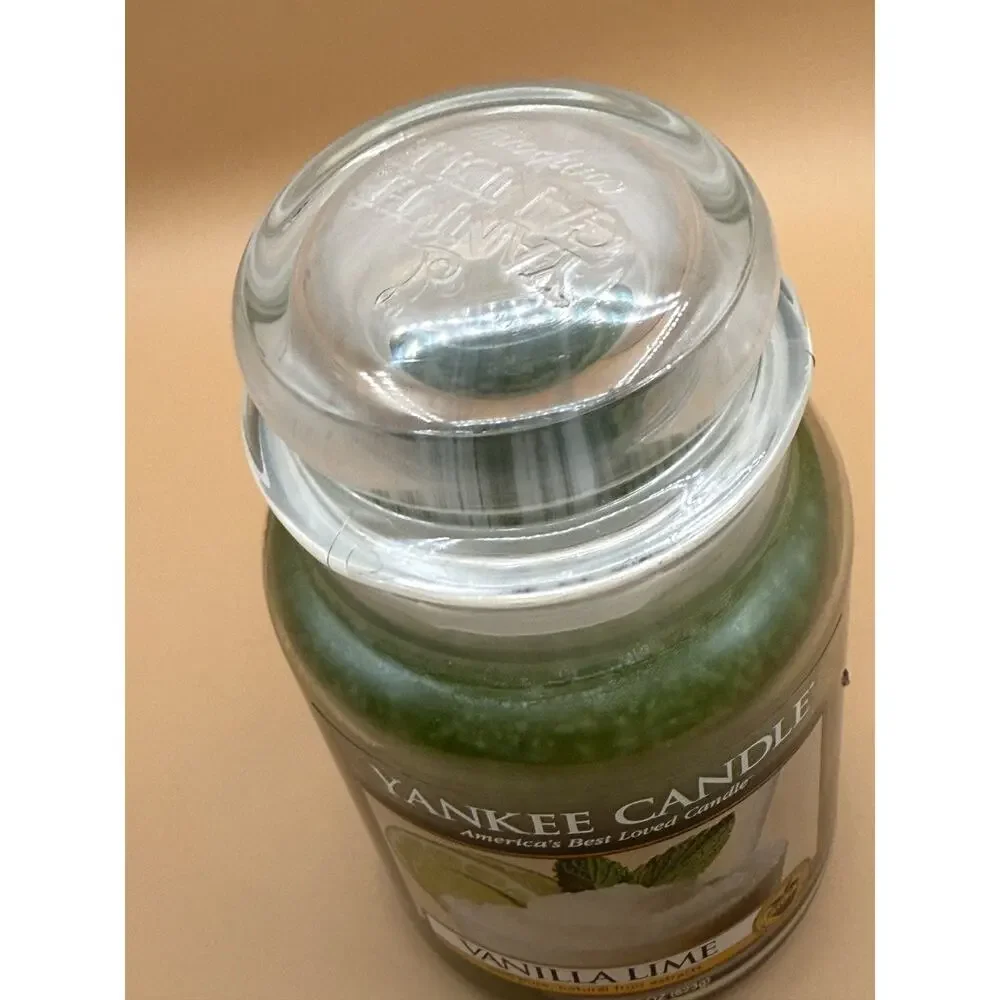 🍋 Yankee Candle Vanilla Lime 22oz Large Jar 1 Wick Scented Candle